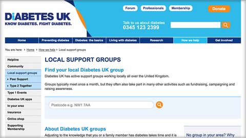 Local support groups - Diabetes UK