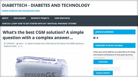 Diabettech - what's the best CGM solution?