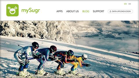 mySugr Skiing Blog