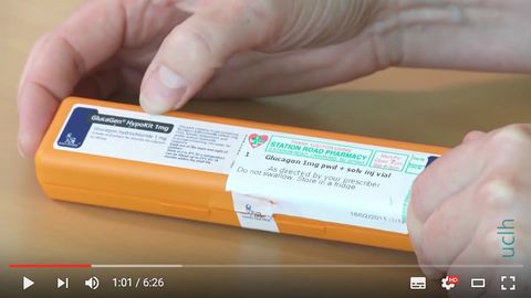 How to give a glucagon injection
